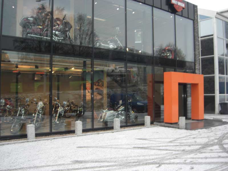 næringsbygg harley davidson